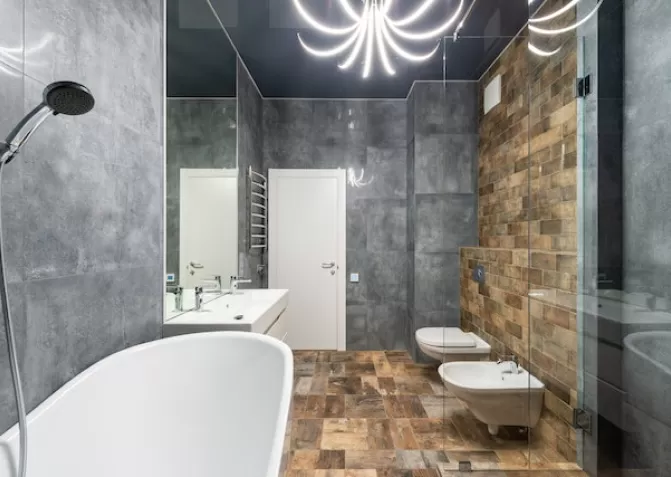 Глянцевые натяжные потолки