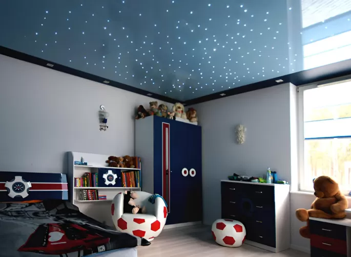 Натяжные потолки в детскую